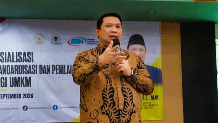 Gandeng BSN, Ilham Permana Ajak UMKM Cianjur Tingkatkan Daya Saing