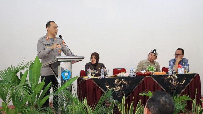 Gandeng Kepala Sekolah SMK, Kapolres Metro Bekasi Kota Perkuat Program Jaga Pelajar