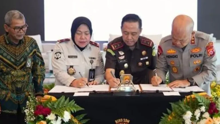 Kejati Banten Pimpin Penandatanganan PKS untuk Percepat Penanganan Perkara