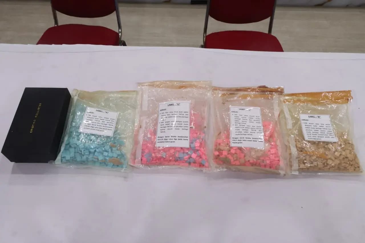 Operasi Nila Jaya 2026, Polres Tangsel Sita 1,2 Kg Mephedrone dan Sabu, Satu Tersangka Diciduk