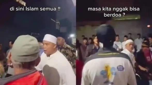 Ibadah Jemaat GKPI di Rajeg Dibubarkan Warga, Polisi Turun Tangan