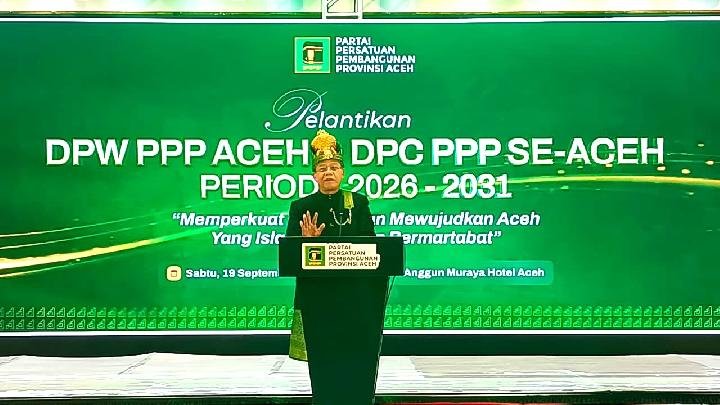 SDA Aceh Melimpah, Ketum PPP Tegaskan Pengelolaannya Harus Makmurkan Rakyat