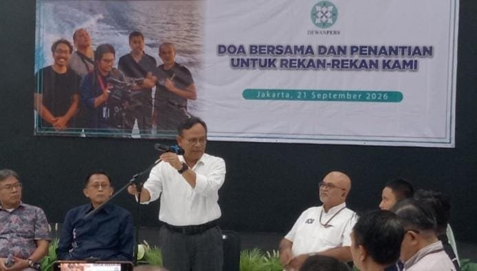 Dewan Pers Sebut Lima Wartawan Hilang saat Liput Anak Krakatau sebagai Pahlawan Pers