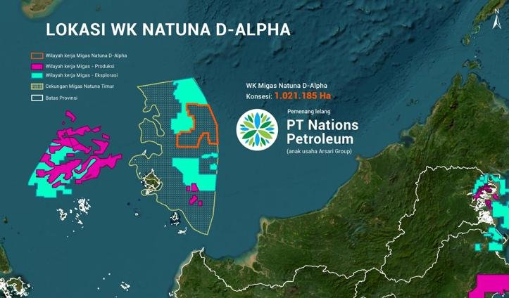 Jatam Soroti Dugaan Konflik Kepentingan di Balik Kemenangan Arsari Group di Natuna D-Alpha