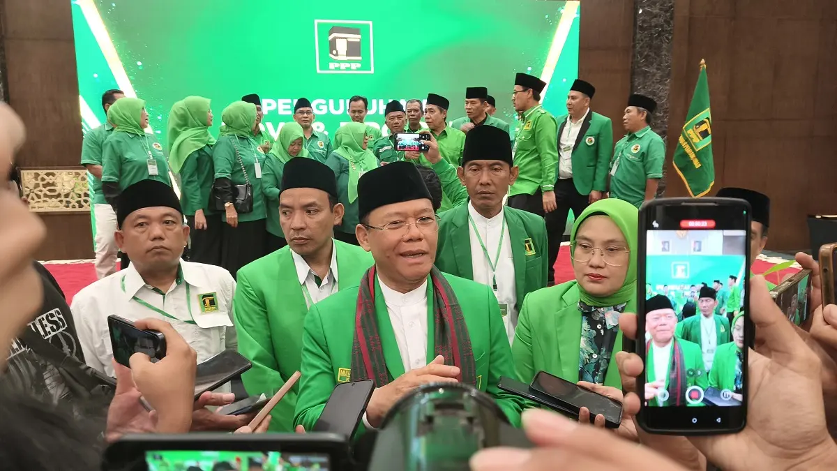 Hadiri Pengukuhan DPW Banten, Ketum PPP Minta Kader Kuatkan Akar Rumput