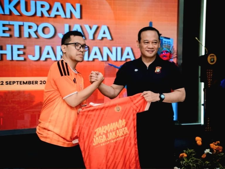 Polda Metro Jaya dan The Jakmania Perkuat Kolaborasi Jaga Keamanan Jakarta