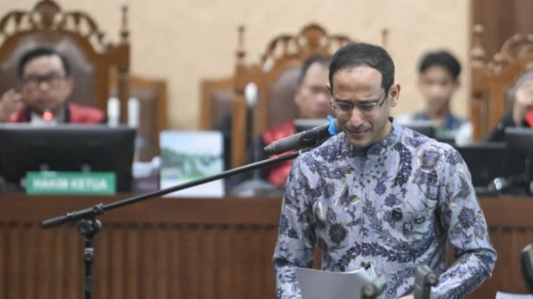 PT DKI Pangkas Vonis Nadiem Makarim Jadi 9 Tahun Penjara