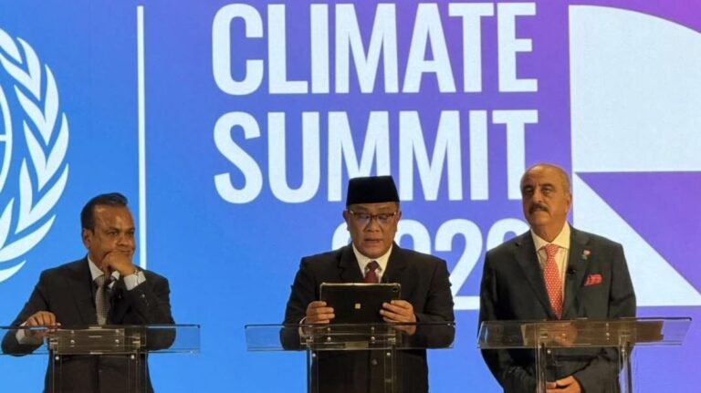 Climate Summit PBB, Menteri LH Bawa Pesan Aksi Iklim Presiden Prabowo