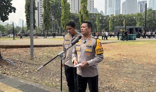 Kawal Aksi Buruh di DPR, Polda Metro Jaya Kedepankan Pendekatan Humanis