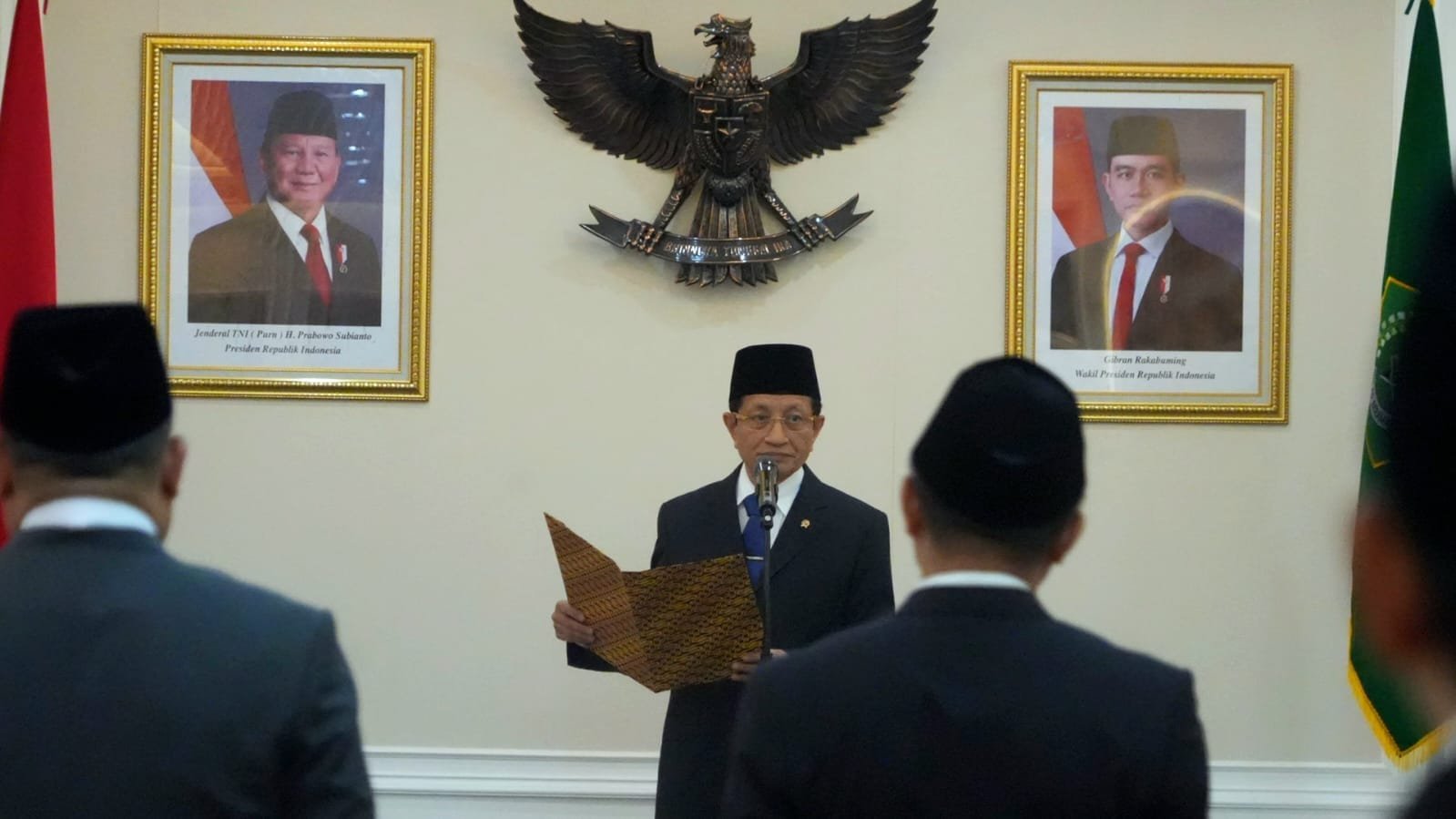 Nasaruddin Umar Minta Ditjen Pesantren Tak Hanya Fokus Bangun Struktur