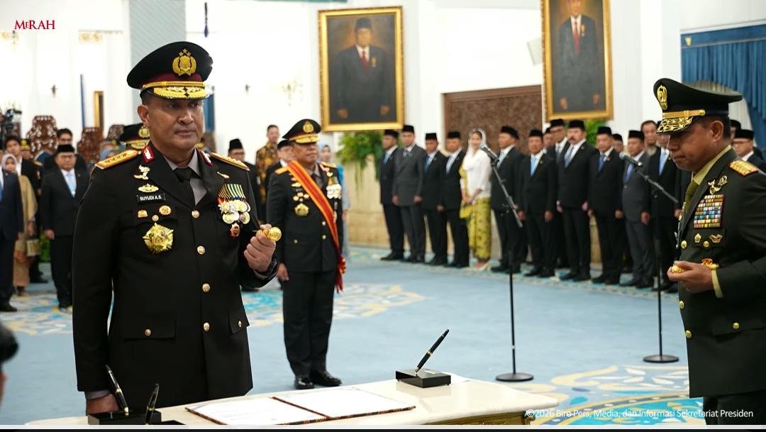 Prabowo Lantik Suyudi Ario Seto Jadi Kapolri, Wahyu Hadiningrat sebagai Wakapolri