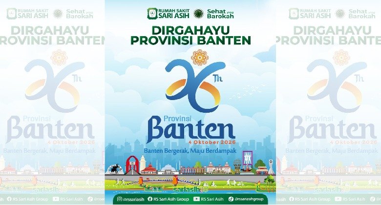 26 Tahun Banten, RS Sari Asih Group Jadi Bagian Perjalanan Melayani Warga