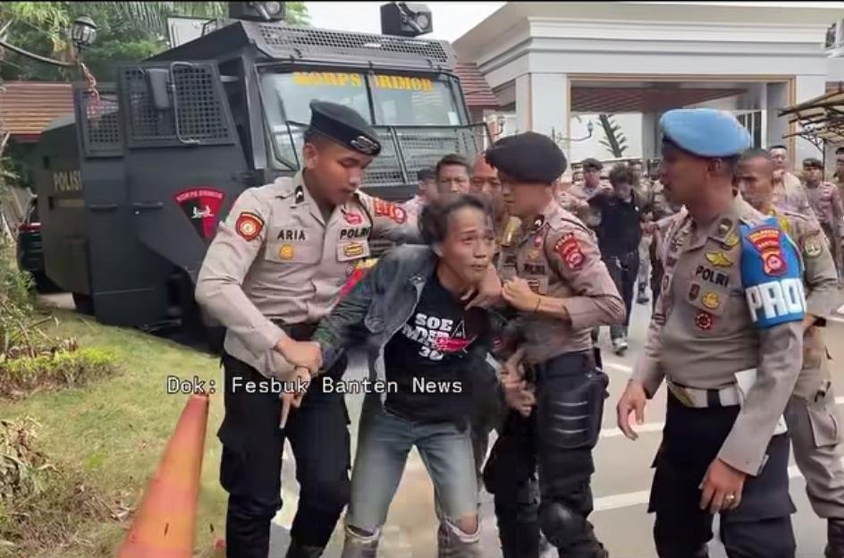 Demo HUT Banten Diwarnai Kericuhan, Ini Deretan Tuntutan Mahasiswa