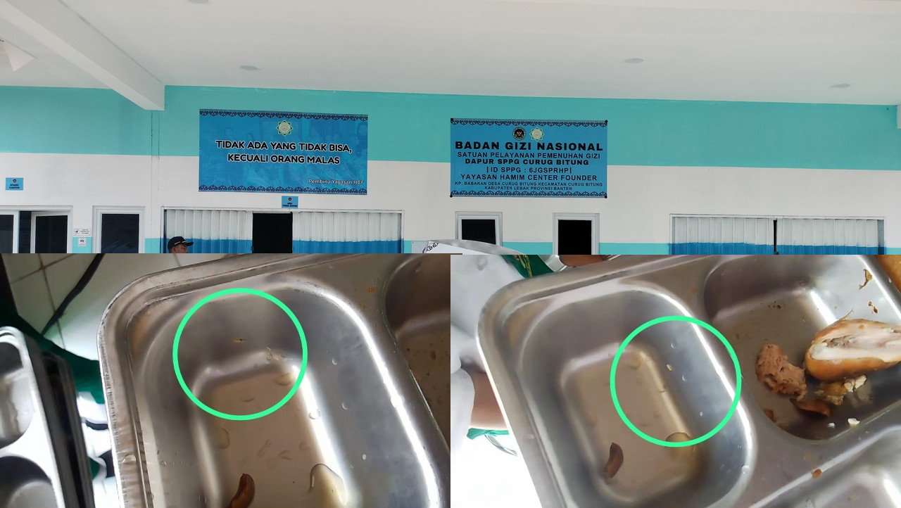 Menu Diduga Berbelatung di Lebak, KP MBG Desak Kepala SPPG Diberi Sanksi
