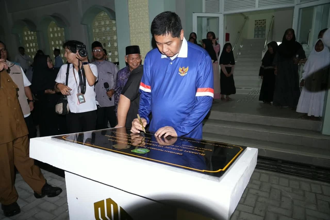 Menteri PKP Maruarar Sirait Resmikan Rusun Yayasan Nur Ilmi Prawira Subang