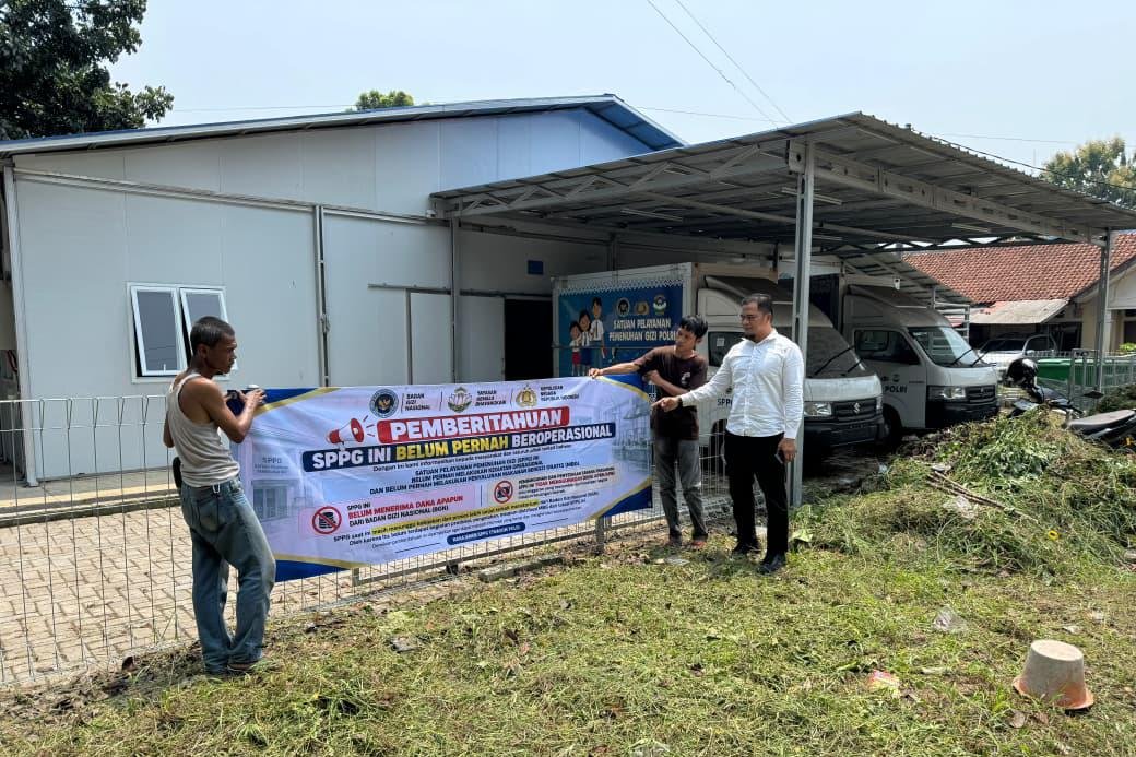 Belum Digunakan, SPPG Polri Rangkasbitung Ditegaskan Tidak Terbengkalai