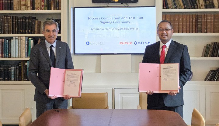 Revamping Ammonia Pabrik-2, Pupuk Kaltim Hemat Rp228 Miliar per Tahun