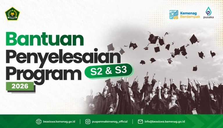 Kemenag Buka Bantuan Studi S2-S3, Mahasiswa Bisa Dapat hingga Rp25 Juta