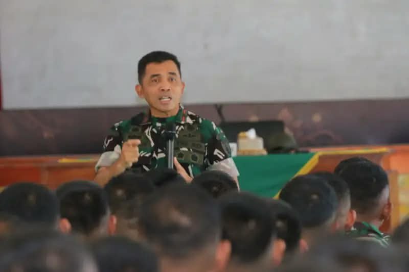 Bekali 249 Bintara Baru, Danrindam V/Brawijaya Tekankan Filosofi Jamu Jati Kendi